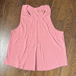 Zella splits ribbed tank - S